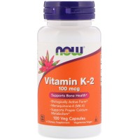 Vitamin K-2 100 mcg,  100 caps.