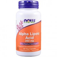 Alpha Lipoic Acid 250 mg, 60 caps.