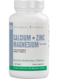 Calcium - Magnesium - Zinc,   100 tab.