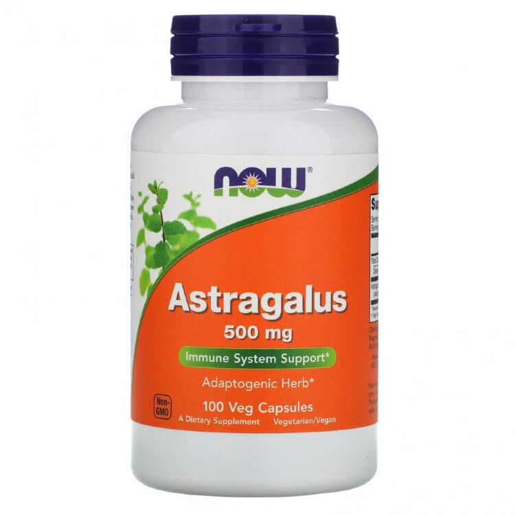 Astragalus Extract 500 mg,   90 caps.