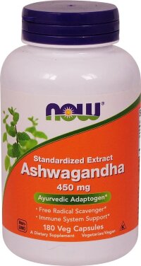 Ashwaganda Extract 450 mg, 180 caps.