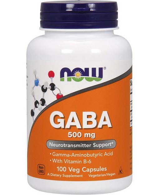 GABA 500 mg, 100 caps.