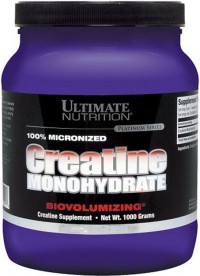 100% Micronized Creatine Monohydrate,  1 kg.