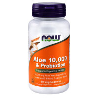 Aloe Vera 10,000 & Probiotics, 60 caps.