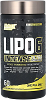 Lipo 6 Black Intence, Ultra Concentrate, 60 caps.
