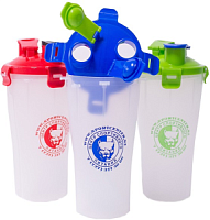 Шейкер Hydro Cup,  350 + 350 ml.