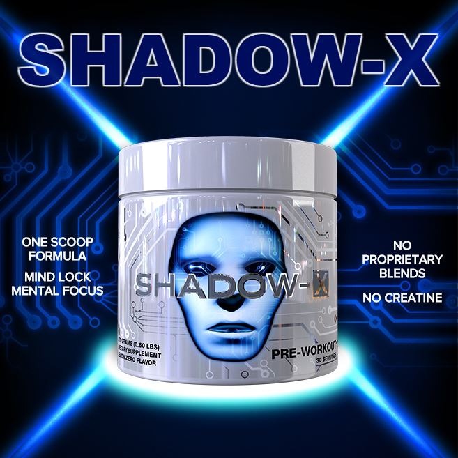 Cobra labs shadow x. Shadow pre Workout.