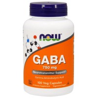 GABA 750 mg, 100 caps.