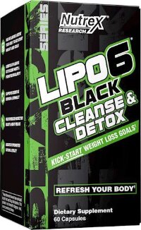 Lipo 6 Black Cleanse&Detox, 60 caps.