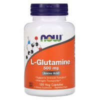 L-Glutamine  500 mg, 120 caps.