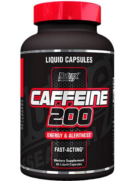Caffeine 200,   60 liquid caps.