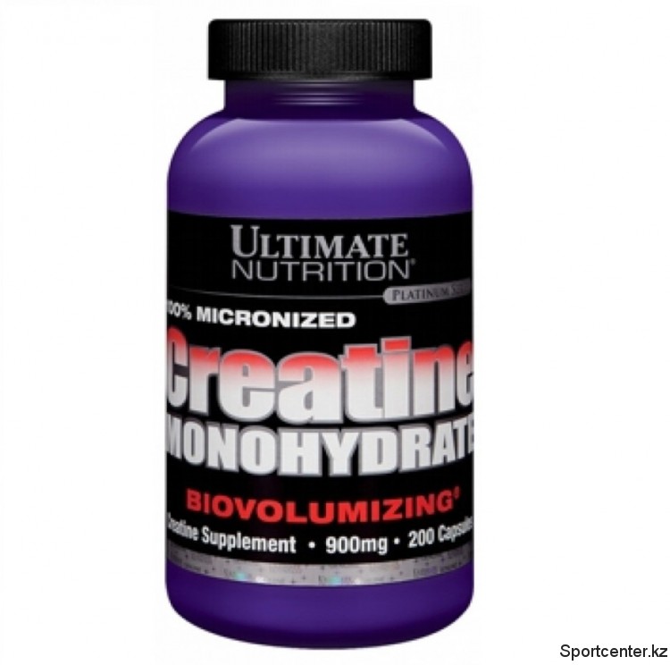 100% Micronized Creatine Monohydrate,  900 mg,  200 caps.