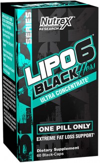 Lipo 6 Black Hers,  Ultra Concentrated,  60 caps.