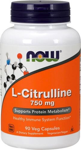 L-Citrulline 750 mg., 90 caps.