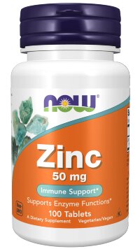 Zinc Gluconate 50 mg,  100 tabs.