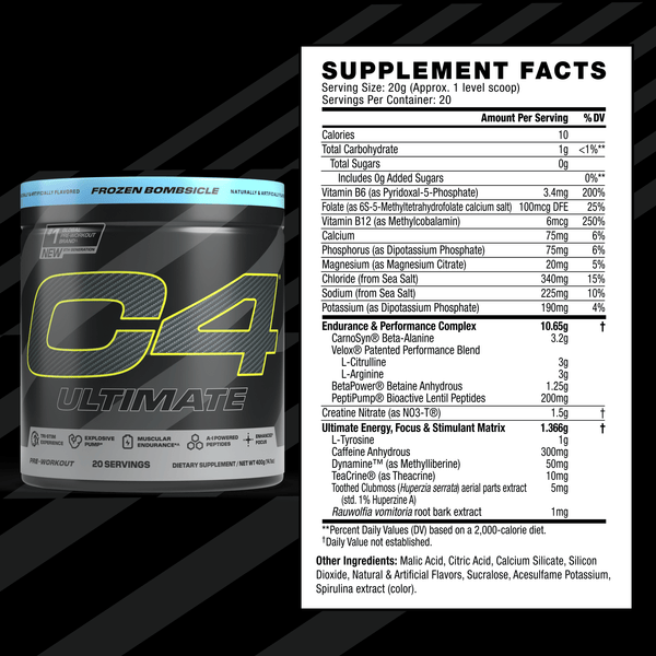 C 4 ULTIMATE,    328 gr.
