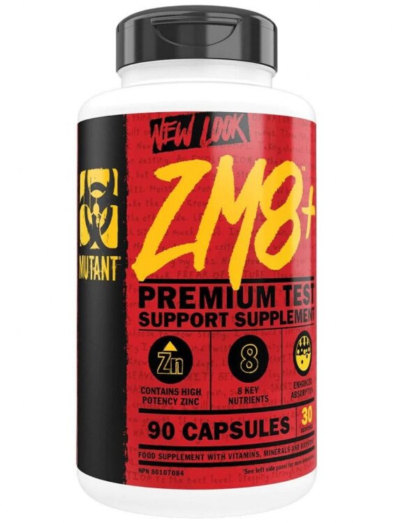 Mutant ZMA+,   90 caps.