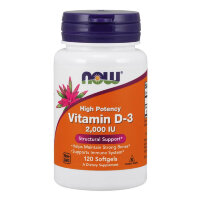 Vitamin D-3 2000 IU 120 softgels.