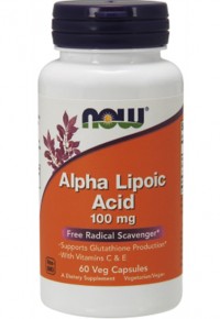 Alpha Lipoic Acid 100 mg, 60 caps.