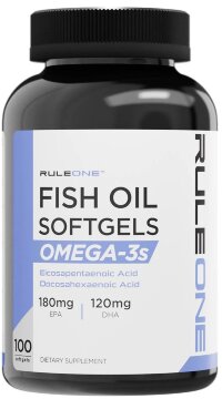 R1 Omega-3 Fish Oil,  100 capsules